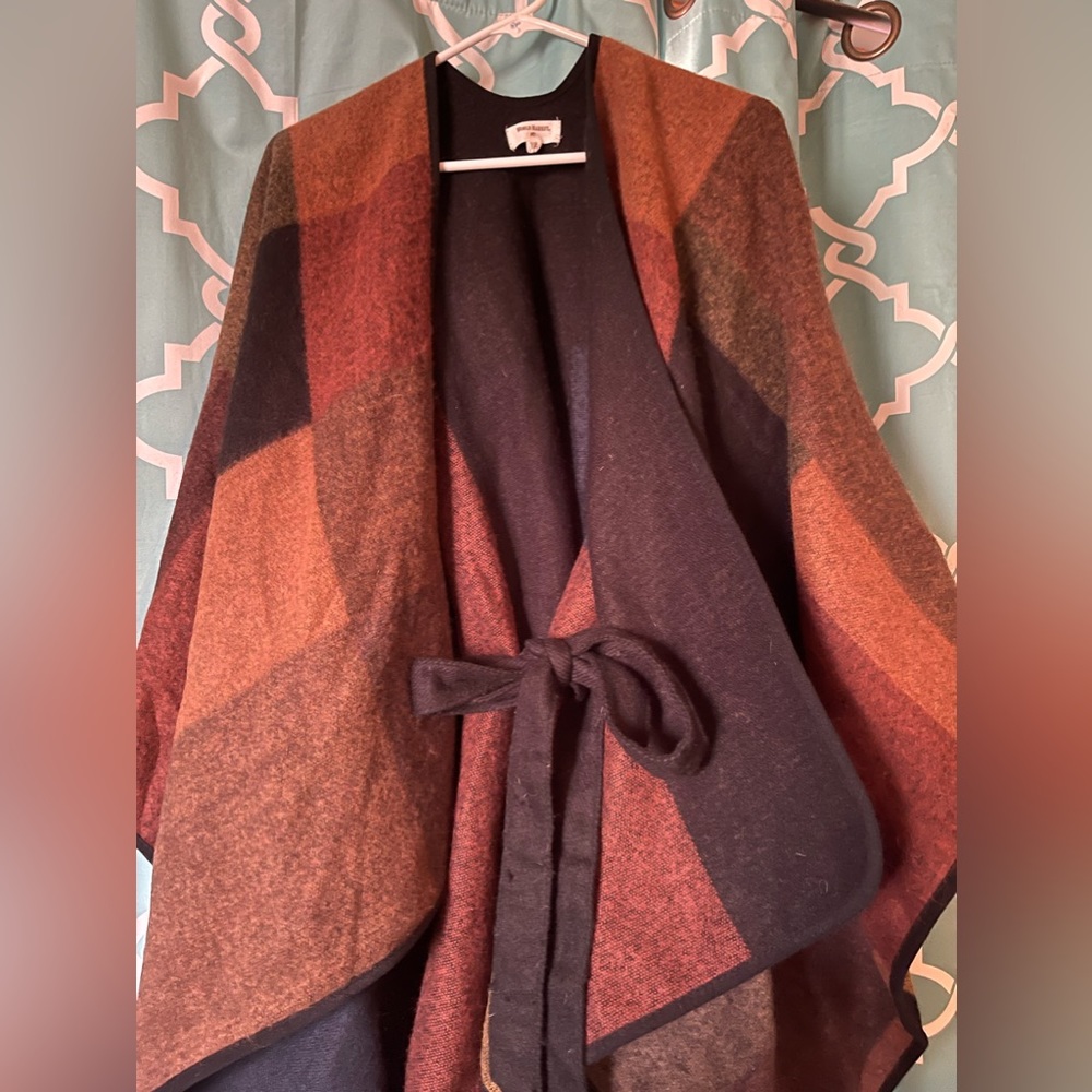 World Market poncho, one size, like new